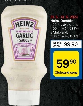 Omáčky Heinz