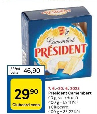 Sýr Camembert Président