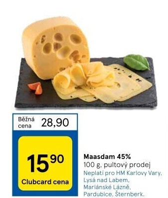 Sýr Maasdamer 45%