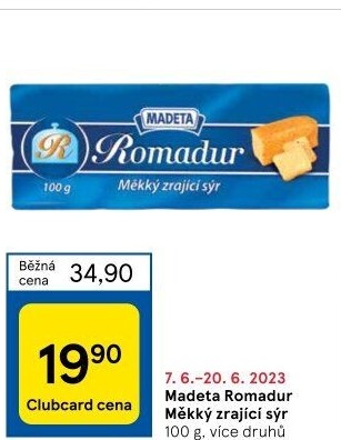 Sýr Romadur Madeta