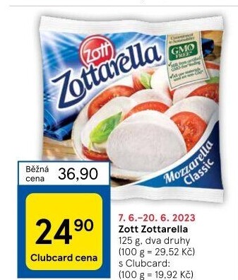 Sýr Zottarella Zott
