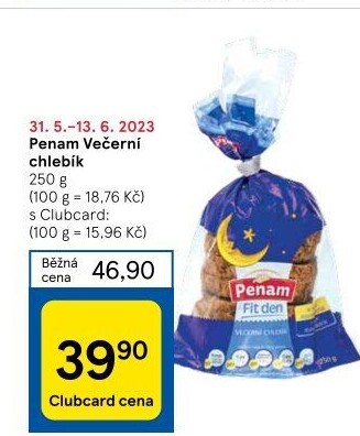 Chléb večerní Penam