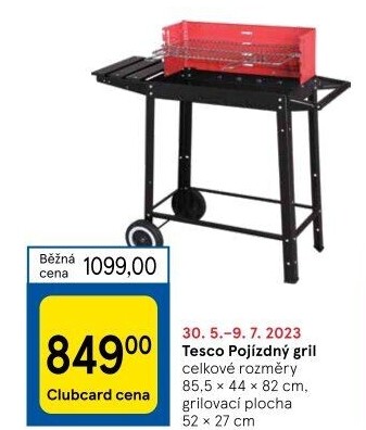 Gril s koly Tesco