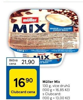 Jogurt Müller Mix
