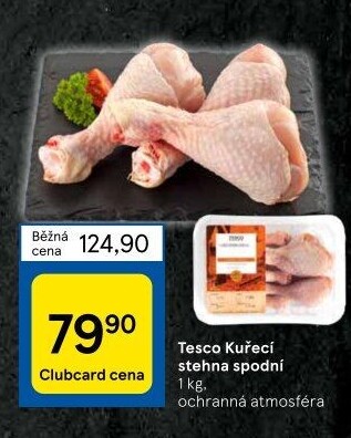 Kuřecí stehna Tesco