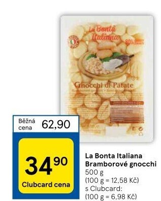 Noky bramborové La Bonta Italiana