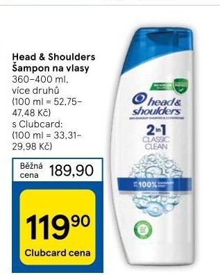 Šampon proti lupům Head&amp