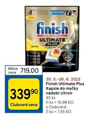 Tablety do myčky Finish Ultimate Plus