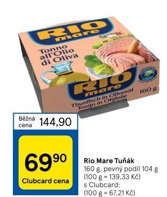 Tuňák Rio Mare
