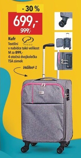 Cestovní kufr S Prego