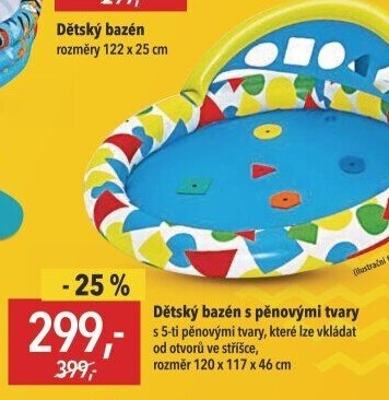 Interaktivní dětský bazén Bestway