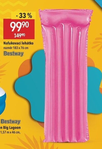Nafukovací léhátko Bestway