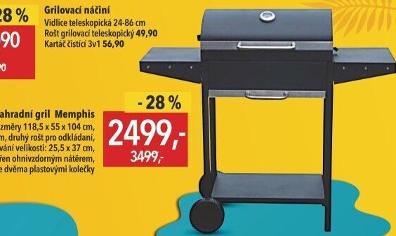 Zahradní gril Memphis