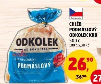 Chléb podmáslový Odkolek