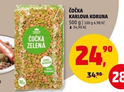 Čočka Karlova Koruna