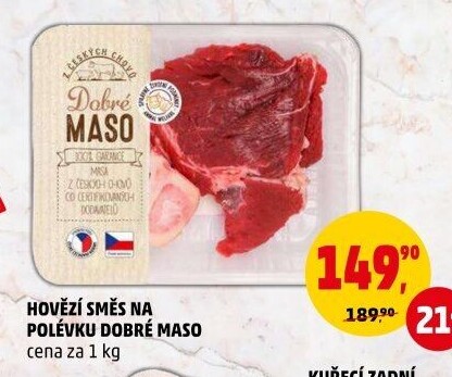 Hovězí polévková směs Dobré maso