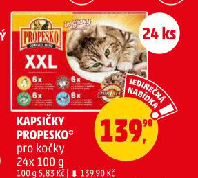 Kapsičky pro kočky Propesko