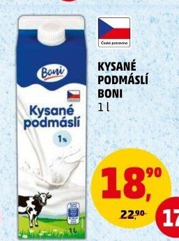 Nápoj podmáslí kysané Boni