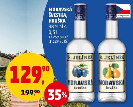 Pálenka Švestka Moravská Rudolf Jelínek