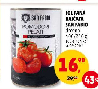 Rajčata loupaná San Fabio