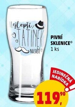 Sklenice na pivo
