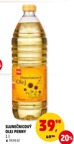 Slunečnicový olej Penny