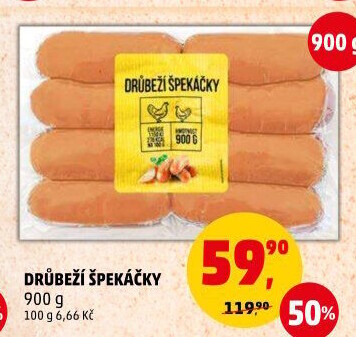 Špekáčky drůbeží