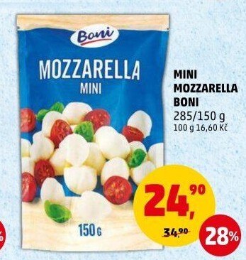 Sýr Mozzarella třešinky Boni