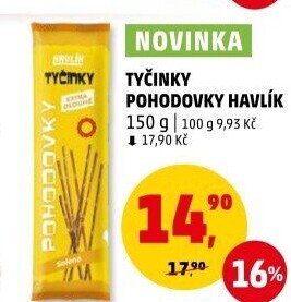 Tyčinky Pohodovky Havlík