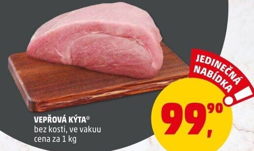 Vepřová kýta bez kosti
