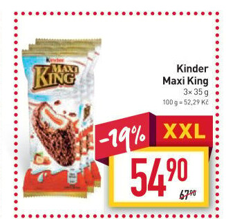 Dezert Maxi King Kinder