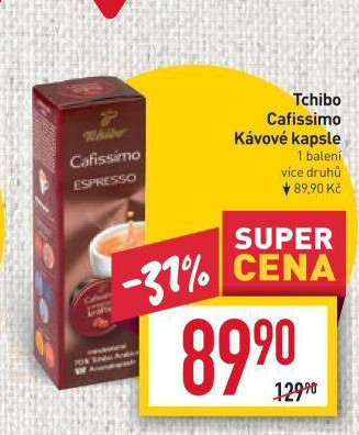 Kapsle Cafissimo Tchibo