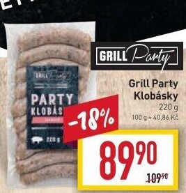 Klobásy Grill Party