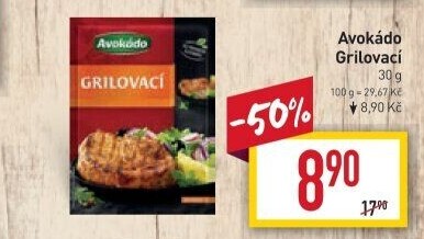 Koření Grilovací Avokádo