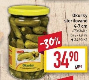 Okurky Billa