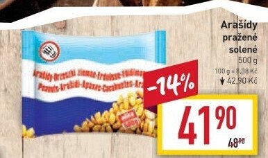Pražené arašídy Alika