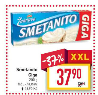 Sýr tavený Smetanito Želetava