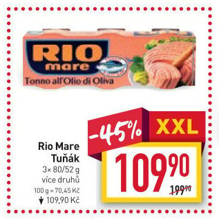 Tuňák Rio Mare