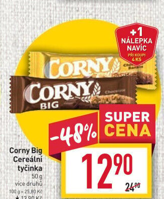 Tyčinka cereální BIG Corny