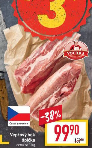 Vepřový bok špička Vocílka