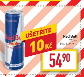 Energetický nápoj Red Bull
