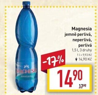 Přírodní voda Magnesia