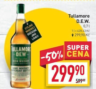 Whisky irská Tullamore Dew