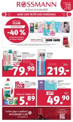 akční leták ROSSMANN drogerie 7.6.2023-20.6.2023