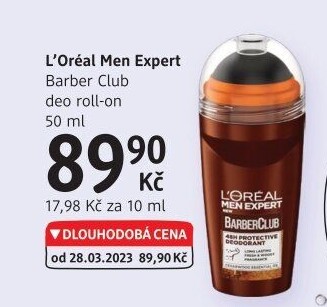 Deodorant kuličkový roll-on L'