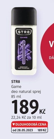 Deodorant parfémovaný pánský STR8