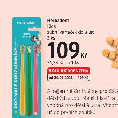 Kartáček na zuby dětský Kids Herbadent