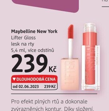 Lesk na rty Lifter Gloss Maybelline