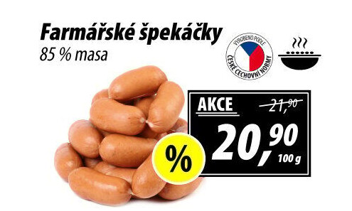 Špekáčky farmářské