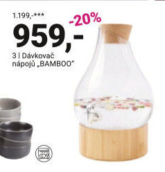 DÁVKOVAČ NÁPOJŮ „BAMBOO“